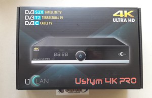 Uclan Ustym 4K Pro Combo Enigma2 Wifi Multistream-- usato