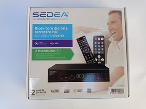 Ricevitore digitale terreste HD DVB-T2 H.265 - HEVC 10 + hdmi