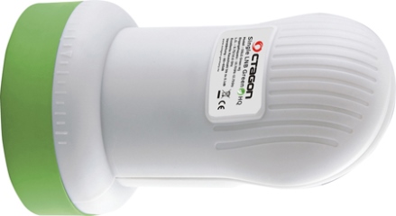 LNB OCTAGON GREEN HQ - OSLG -single PLL - 0,1 Db - (originale) LNB OCTAGON GREEN HQ - OSLG -single PLL - 0,1 Db - (originale)