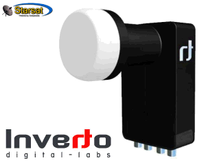 Lnb Inverto Black Ultra Edit - Quattro 0,2db LTE - HV-HV (orig