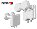 Lnb Inverto Monoblock single Lte 23/40mm - 2 uscite 0.2db
