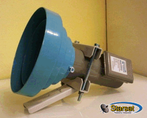 Supporto lnb banda C per parabole GIBERTINI (sped.gratis)