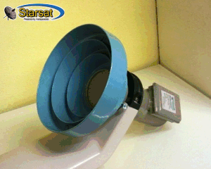 Supporto - tripode x banda C per parabole LAMINAS 180