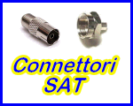 Connettori SAT e TV