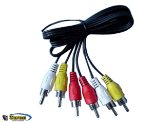 Cavo audio video profess.3 RCA - 3 RCA -,3 mt (sped. gratis