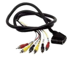 Adattatore - Scart out - Scart out - RCA A/V in sped.gratis