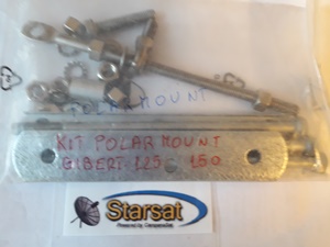 Ricambi per Polarmount parabole Gibertini 125-150