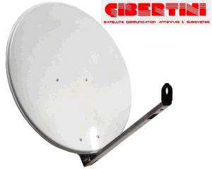 Parabola Gibertini 85 cm OffSet Alluminio serie L