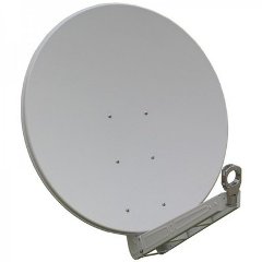 Parabola Gibertini 100 cm OffSet Alluminio bianca -Serie OP SE
