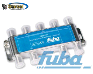 FUBA divisore sat - tv IF - 6 way/vie - power pass (sped.gratis)