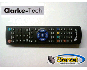 Telecomando Originale Clarke Tech HD3100-5100-6600-4100 Plus