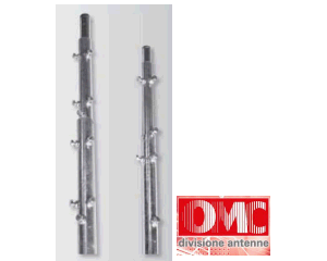 Palo infilato mt. 2 x 2 diametro 35/28 OMC 0189