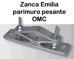 Zanca Emilia 2 Fori - parimuro - pesante 250/70/6 OMC 0049