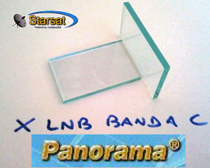 Dielettrico lamina in vetro per LNBF PANORAMA - Banda C